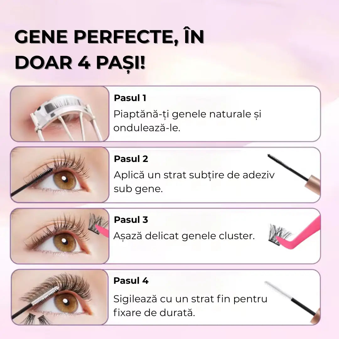 KIT Extensii Gene False BOND & SEAL SUPERLASH™