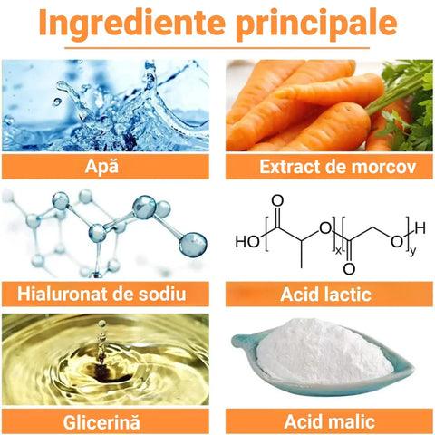 Set 12 Masti Faciale cu Extract de Morcov Bubble™