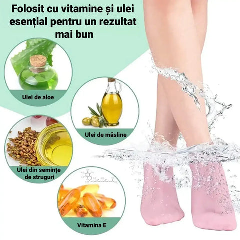 Pereche Sosete Exfoliante PEDI SPA™