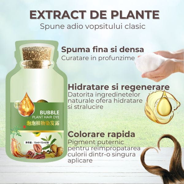 Pachet 10 Sampoane Colorante cu Extract Plante Naturliss™