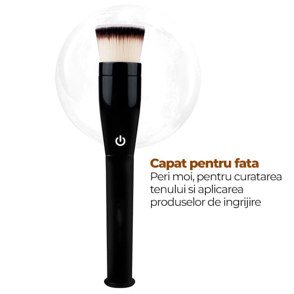 Pensula Electrica AutoRotativa pentru Makeup LUXE Blend 3 in 1™