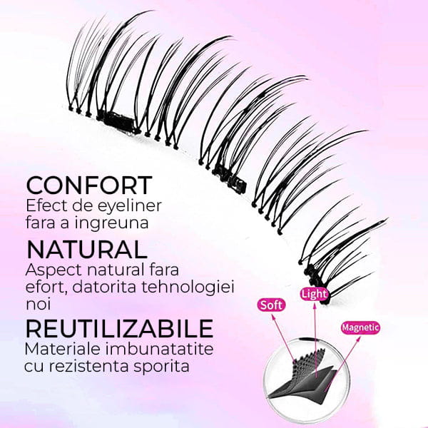 Gene Magnetice Reutilizabile Ultra Confort MAGNOLASH V2™