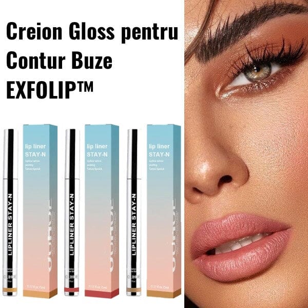 Creion Gloss pentru Contur Buze EXFOLIP™