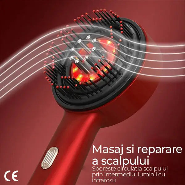 Perie Electrica cu Aplicator Ulei pentru Regenerarea Parului SCALP™