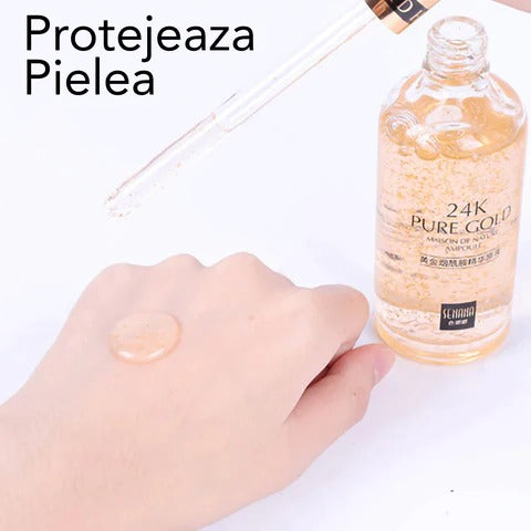 Ser Antirid cu Foite Aur 24K & Acid Hialuronic