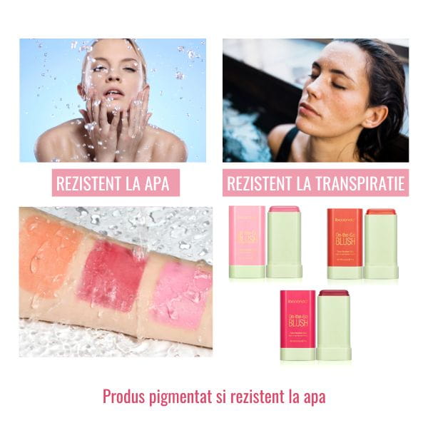 Blush Baton Hidratant si Iluminator On The Go