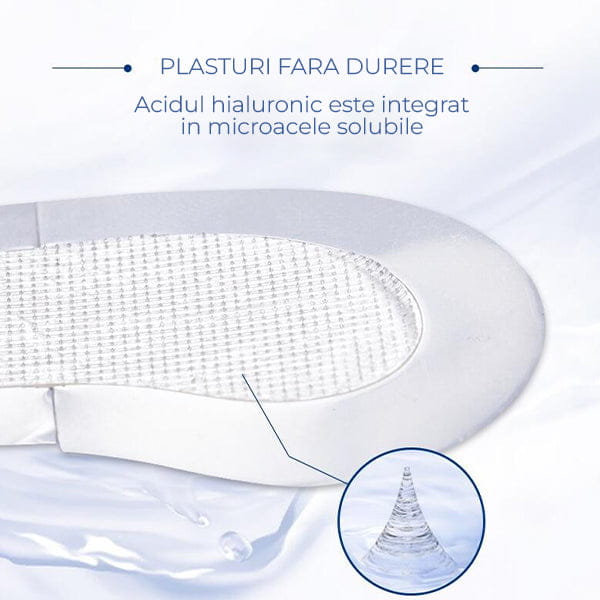 Plasturi pentru Riduri si Cearcane cu Acid Hialuronic MicroAce™