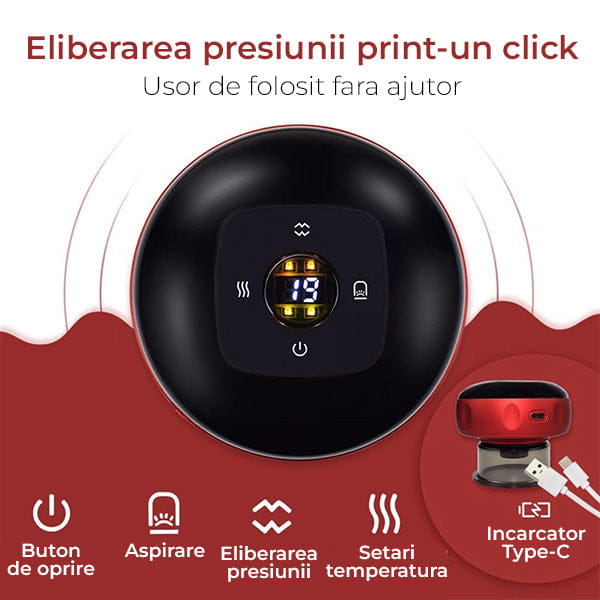 Dispozitiv Tonifiant pentru Celulita BODYFIT 3 IN 1
