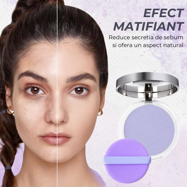 Pudra Matifianta Waterproof Lavender Power