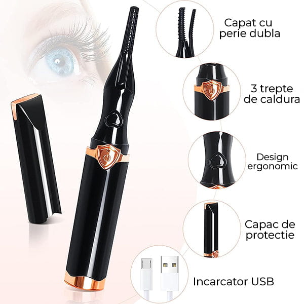 Ondulator Electric si Portabil pentru Gene Super STARLASH FIT™