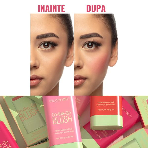 Blush Baton Hidratant si Iluminator On The Go