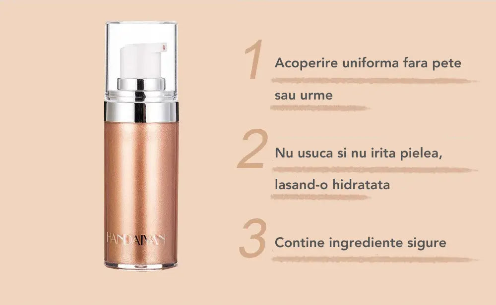 Spray AutoBronzant si Iluminator cu Sclipici BODYSTAR™
