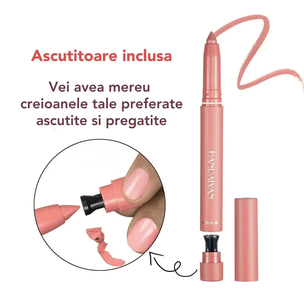 Set 6 Creioane Buze Volume Color™