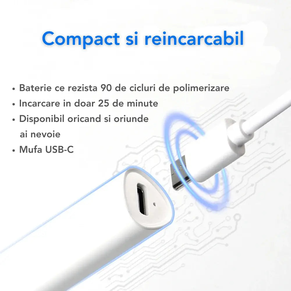 Mini Lampa Portabila Manichiura UV LED ULTRA DRY™