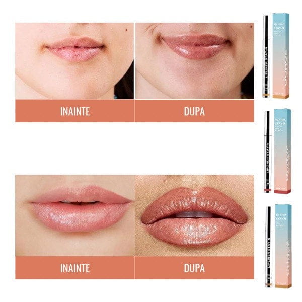 Creion Gloss pentru Contur Buze EXFOLIP™