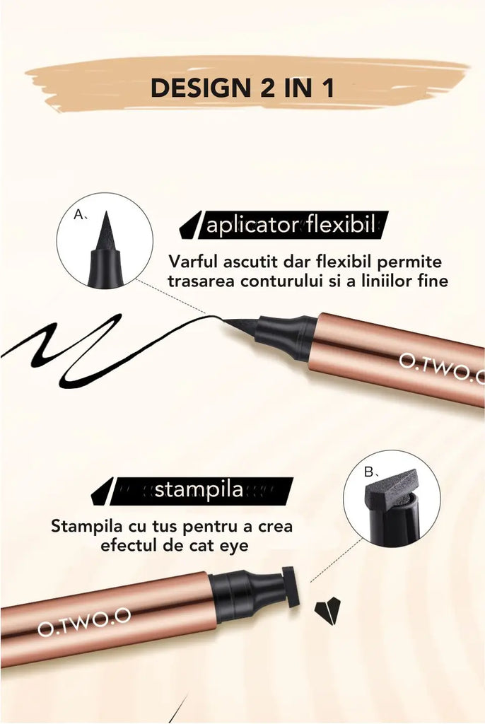 Eyeliner Tus Ochi 2 in 1 Golden Deluxe™