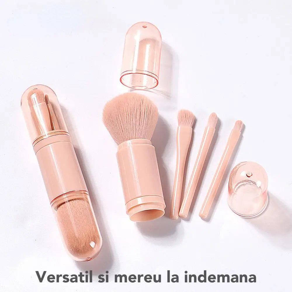 Set 4 Pensule Makeup Pink Travel PRO™