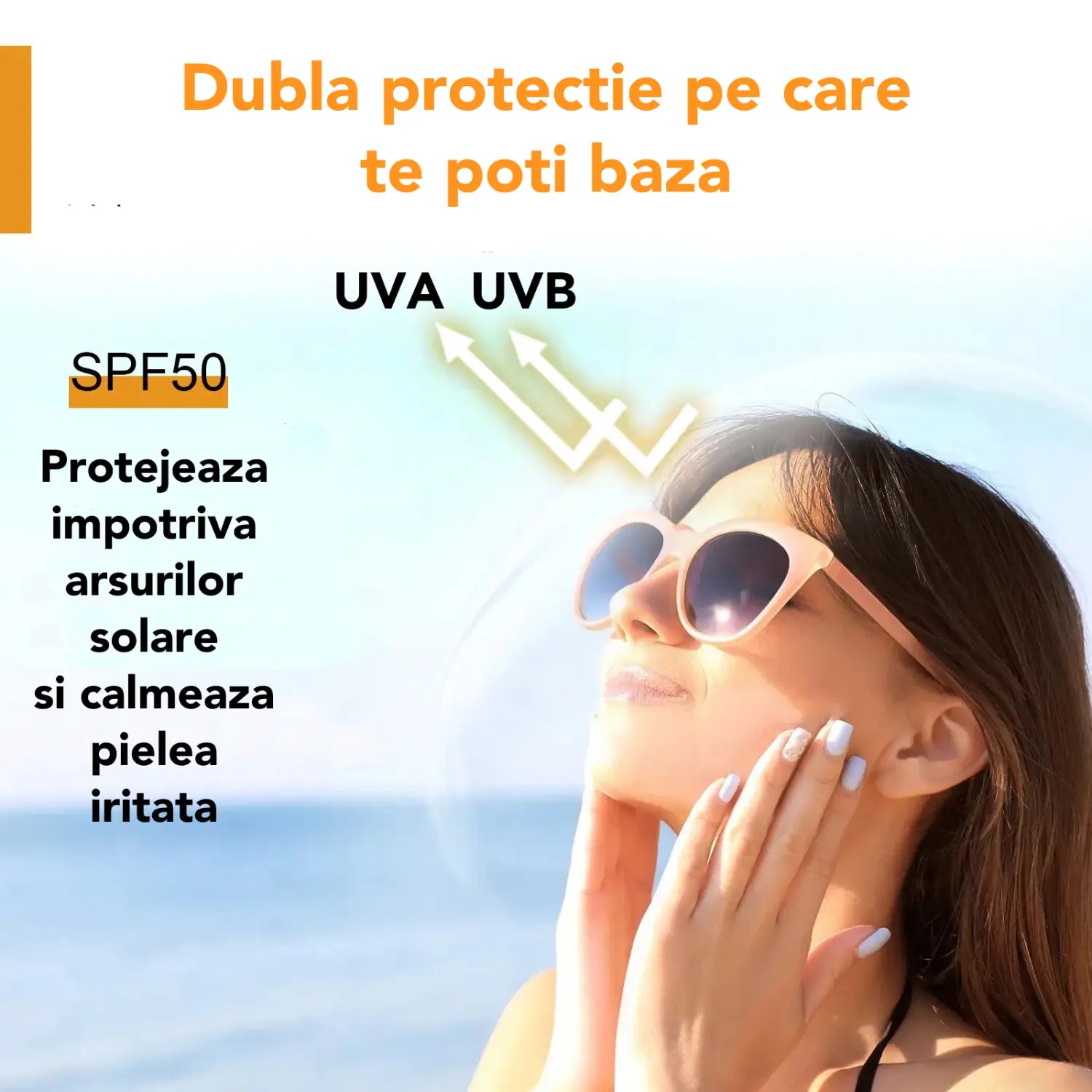 Spray Soare pentru Fata si Corp SPF 50+ Sola Protect™