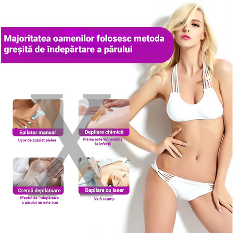 Epilator Portabil & Reincarcabil Ultra FRESKIN™