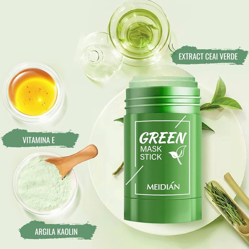Masca Faciala Green Tea Roll