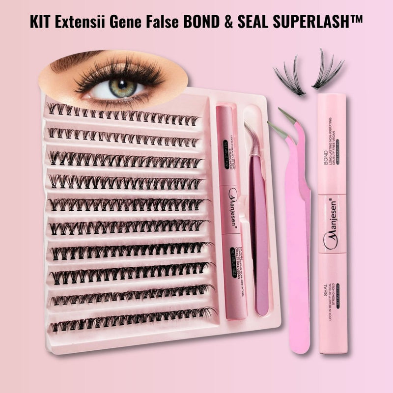 KIT Extensii Gene False BOND & SEAL SUPERLASH™ - Pandera