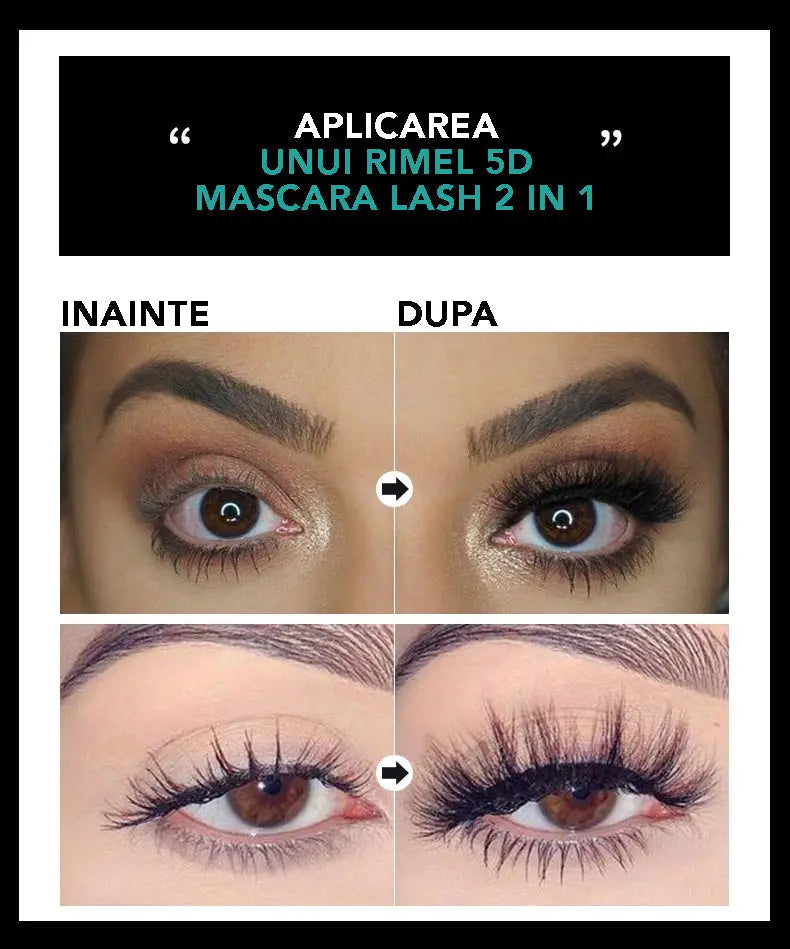Rimel 5D Mascara Lash 2 in 1