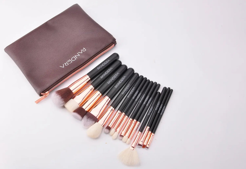 Set 15 Pensule Brown Gold PANDERA ®