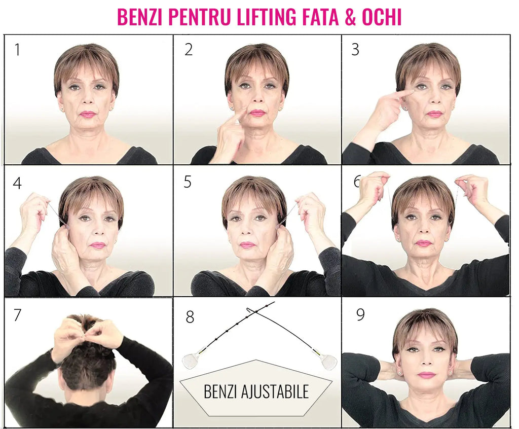 Set 40 Benzi Faciale Secret Lift Original ™
