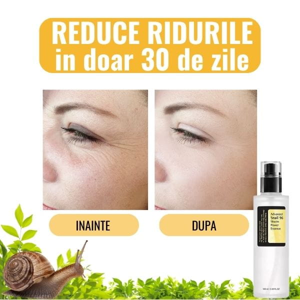 Esenta Regeneratoare pentru Ten cu Extract de Melc Advanced Snail