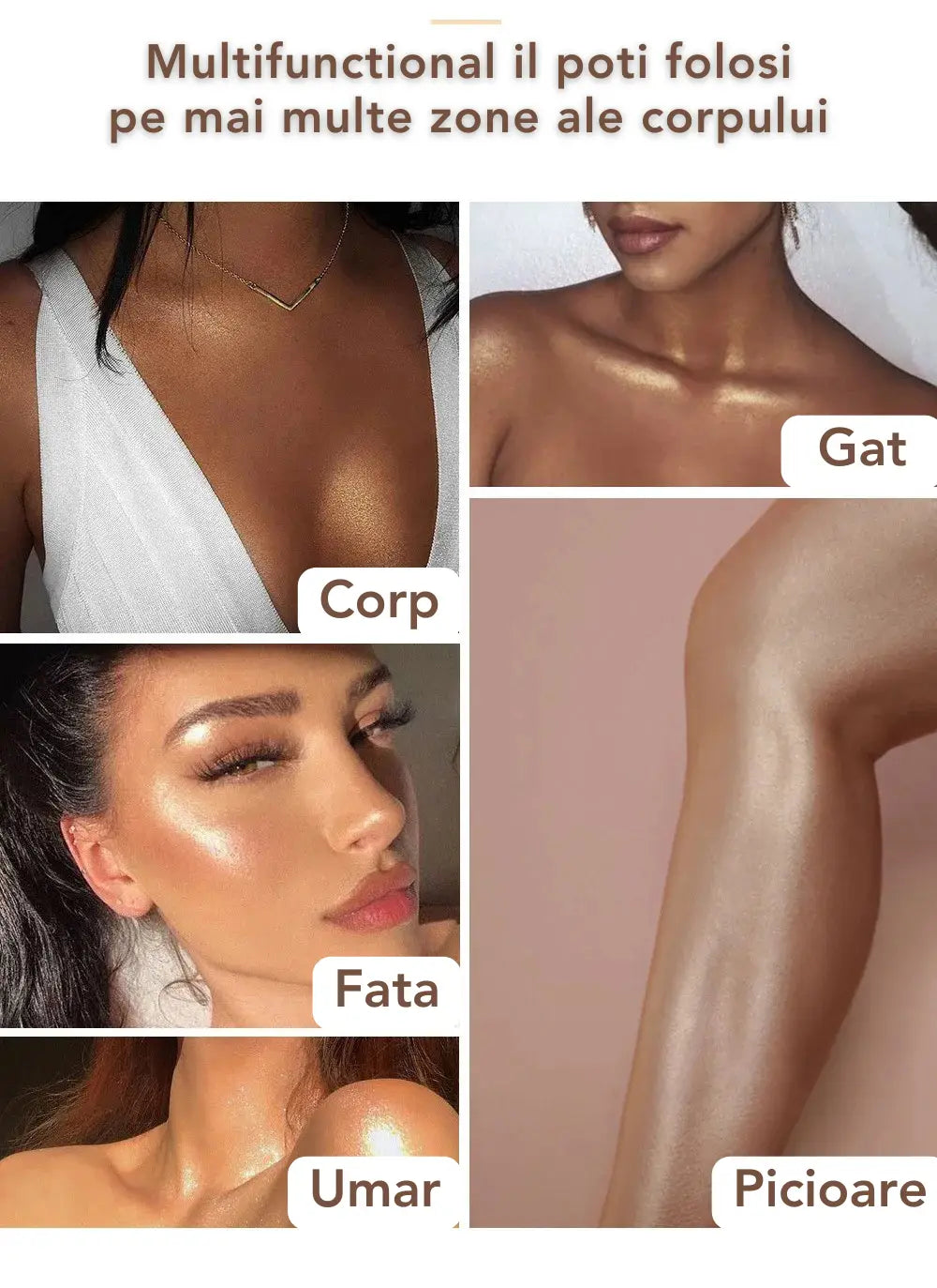 Spray AutoBronzant si Iluminator cu Sclipici BODYSTAR™