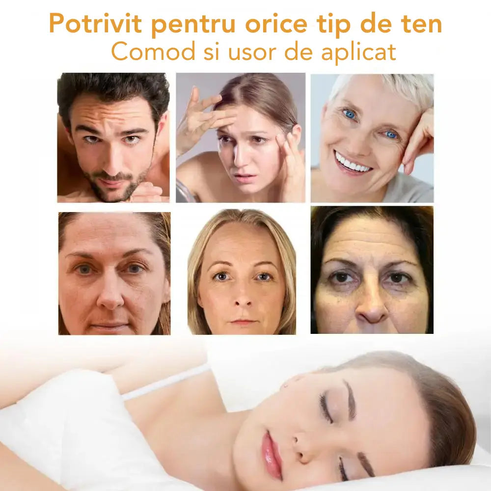 Set 10 Plasturi pentru Riduri cu Collagen FOREHEAD™