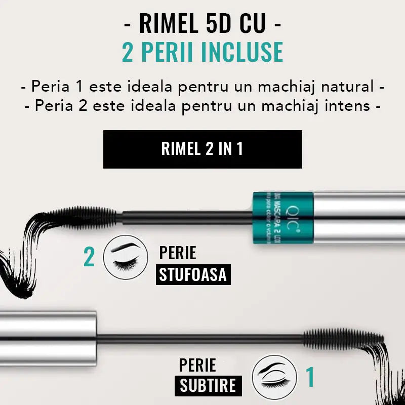 Rimel 5D Mascara Lash 2 in 1