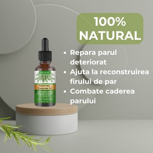 Ulei de Rozmarin pentru Cresterea Parului ESENHAIR