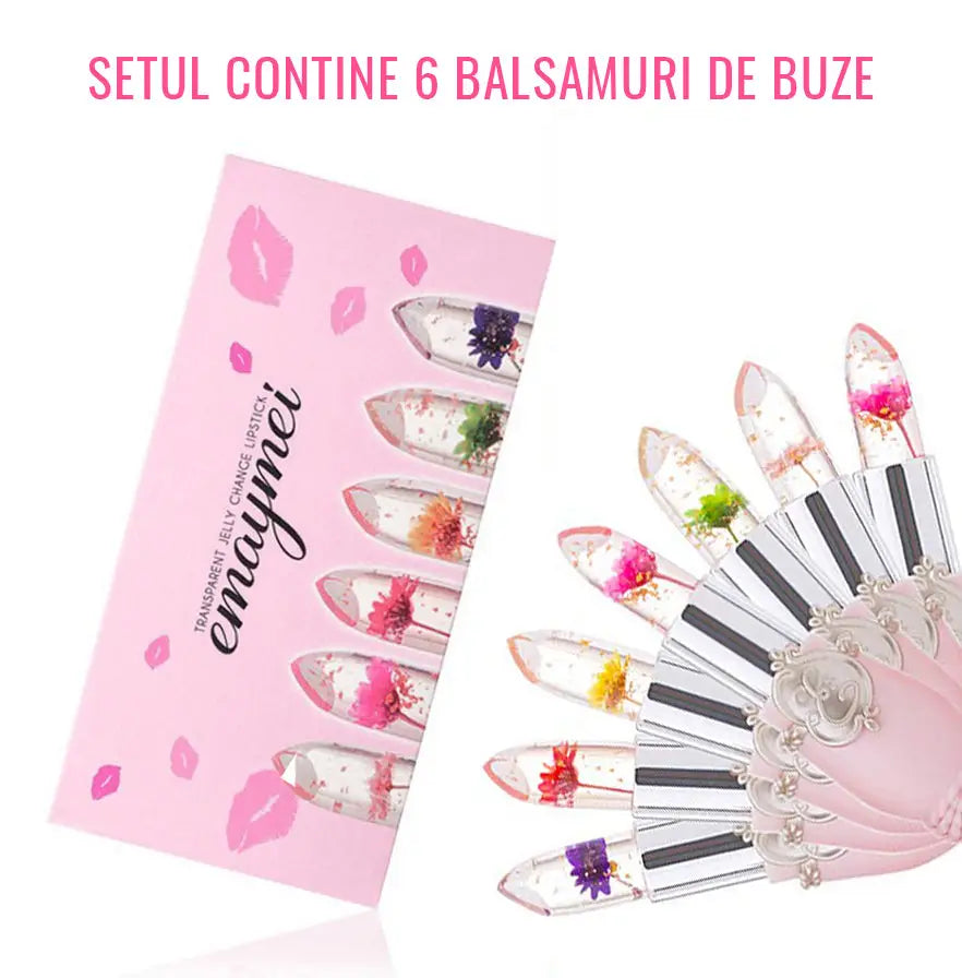 Set 6 Balsamuri Buze Color Changing PRO Beauty