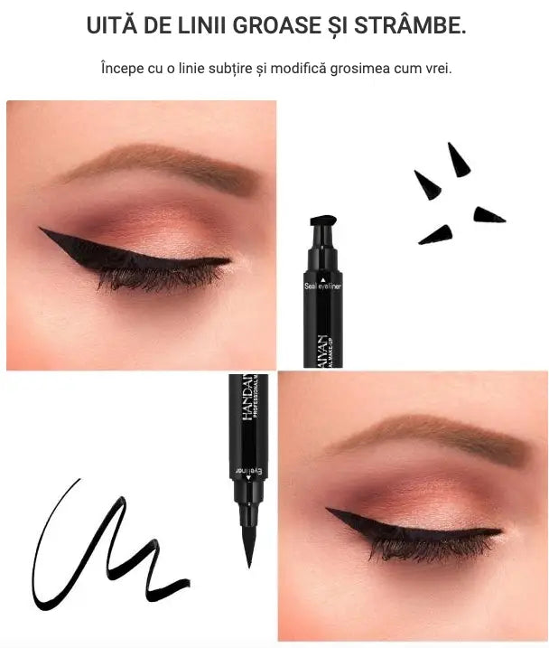 Eyeliner 2 in 1 Cat Eye Deluxe