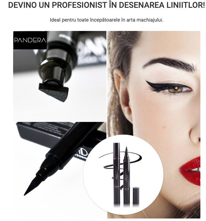 Eyeliner 2 in 1 Cat Eye Deluxe