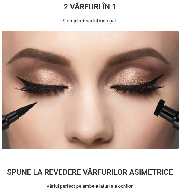 Eyeliner 2 in 1 Cat Eye Deluxe