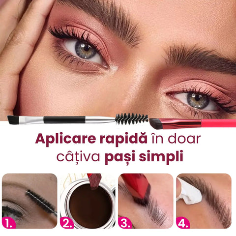 Set 2 Perii si Gel Microblading Sprancene BROW NOW