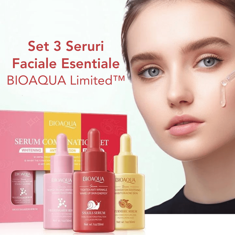 Set 3 Seruri Faciale Esentiale BIOAQUA Limited™