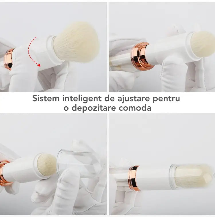 Set 4 Pensule Makeup Pink Travel PRO™