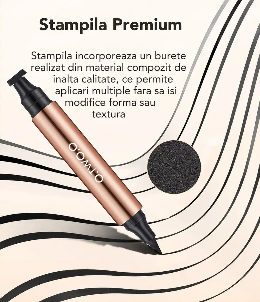 Eyeliner Tus Ochi 2 in 1 Golden Deluxe™