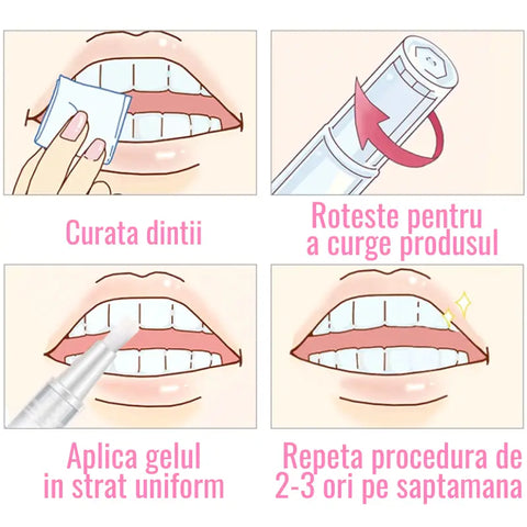 Stilou pentru Albirea Dintilor EFERO Mr. White