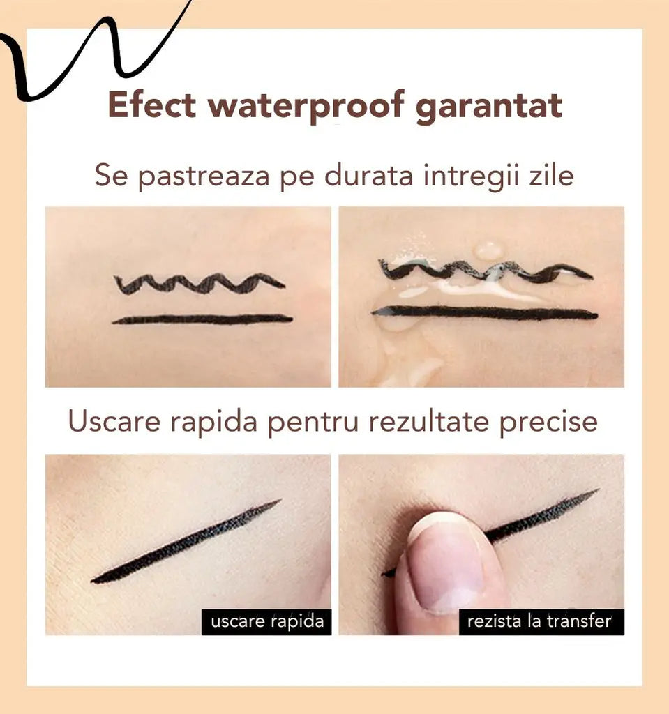 Eyeliner Tus Ochi 2 in 1 Golden Deluxe™