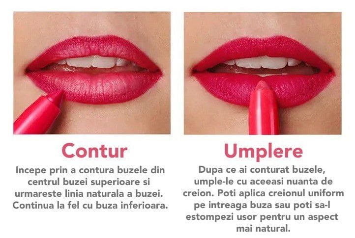Set 6 Creioane Buze Volume Color™
