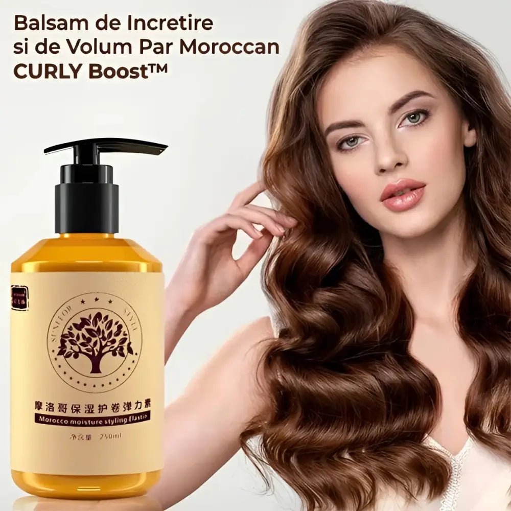 Balsam de Incretire si de Volum Moroccan CURLY Boost™