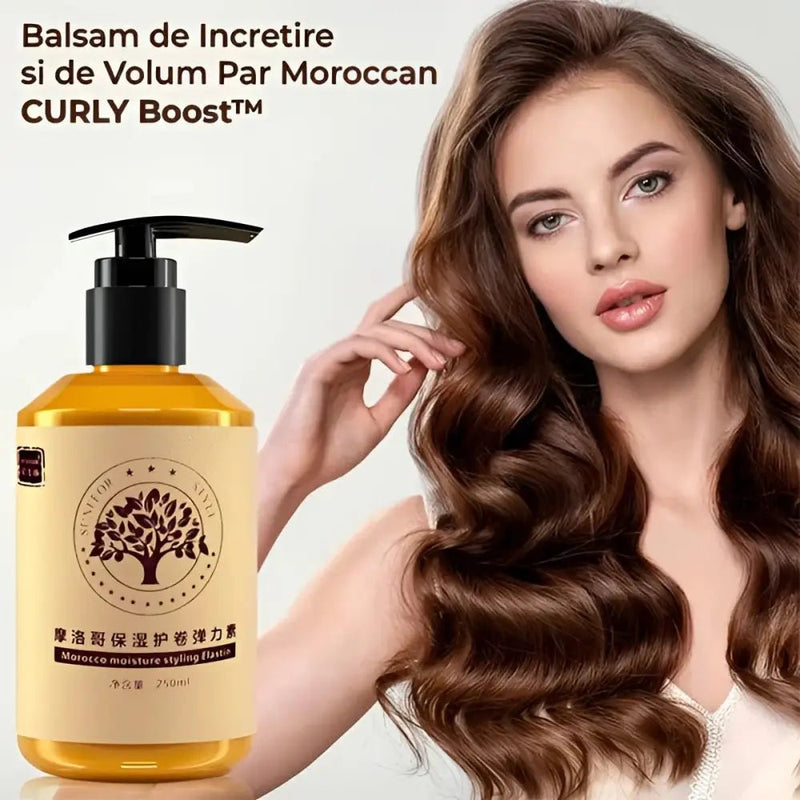 Balsam de Incretire si de Volum Moroccan CURLY Boost™