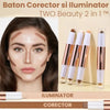 Baton Corector si Iluminator Beauty 2 in 1 ™