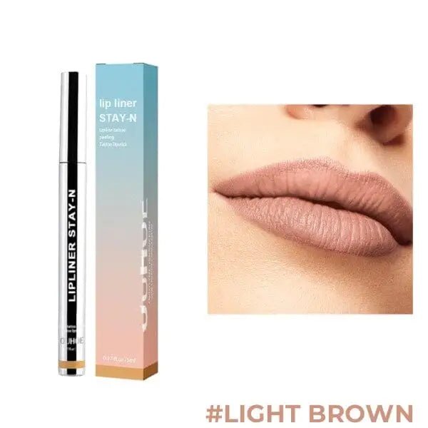 Creion Gloss pentru Contur Buze EXFOLIP™ - Light Brown
