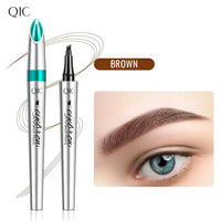 Creion cu efect de Microblading 4D QIC - BROWN