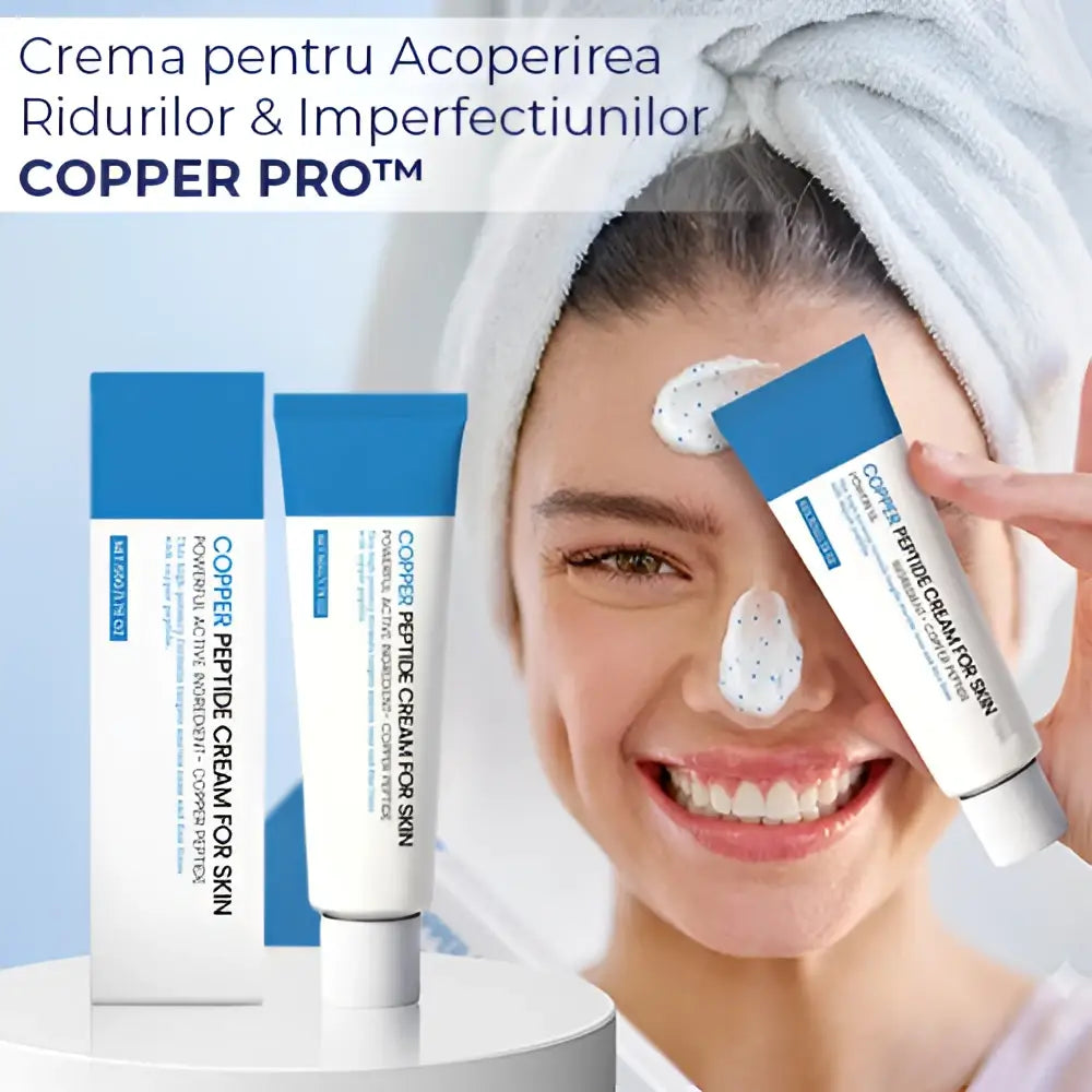 Crema pentru Acoperirea Ridurilor & Imperfectiunilor COPPER PRO™